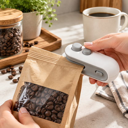 Mini Bag Sealer – Portable Heat Sealer for Snacks & Food Storage
