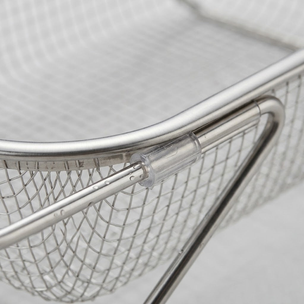 Expandable Over Sink Colander – Stainless Steel Kitchen Drain Basket